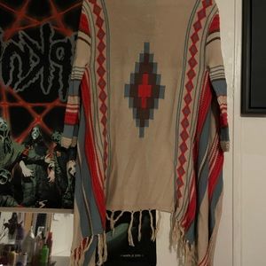Southwest style cardigan